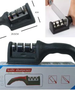 Afilador de cuchillos 3 en 1