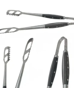 Pinza parrillera 45c ac.inox.mgo(16825)