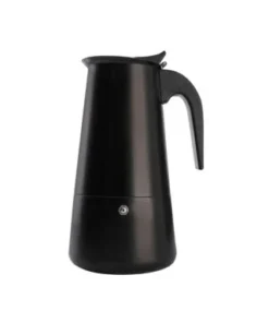Cafetera italiana ac.inox negra 9 tazas hudson(18799)