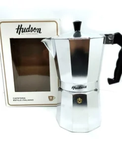Cafetera t/volturno 9 tazas alum hudson(21312)