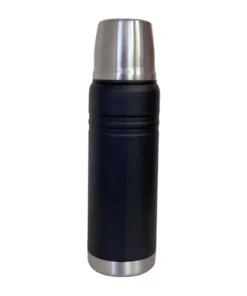 Termo ac.negro 70c tapon push acero hudson(21777)