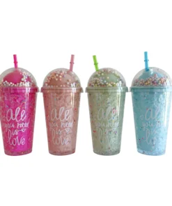 Vaso burbu. c/ sob all you need is love 450ml ( 25114 )