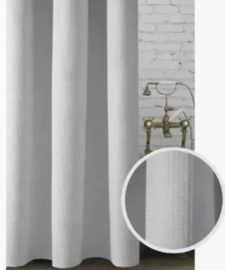 Cortina de baño jacquard 180x180 eliplast(30123)