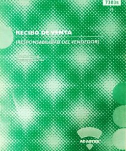 Recibo venta automotor x 50 hojas(307016))