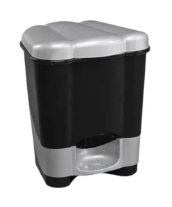 Cesto residuos 12l pedal negro star company(31022)