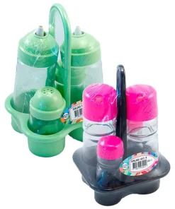 Jego 4 piezas, aceitera, vinag, sal, pimen ( 6562 )