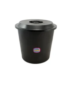 Cesto residuos 7lt color con tapa florida (33020)