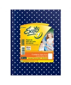 Cuaderno EXITO con lunar azul x 48 hojas rayadas(363110)