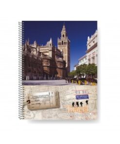 Cuaderno universitario flexible 80 hojas rayada(367073)
