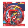 Set plato 25c + vaso sport c/bomb spiderman(41098)