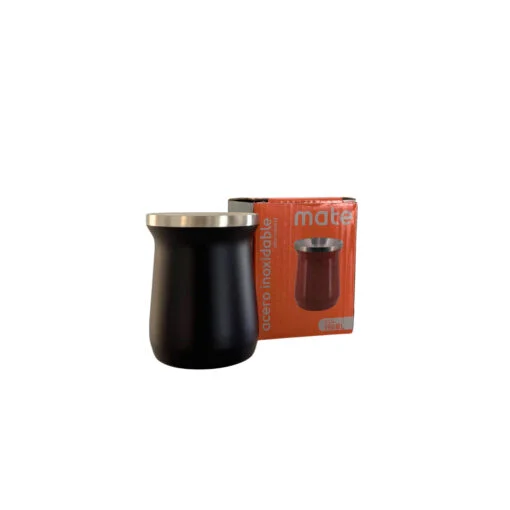 Mate acero termico vaso negro 160ml 243154a(43154)