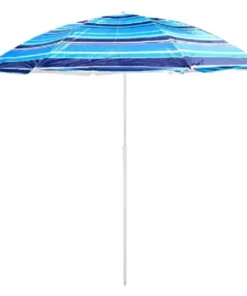 Sombrilla playa 1,60mt rayada (51205)
