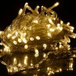 Luces led(51361)calidas fijas 10mt 100led