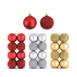 Bocha navidad(51392)6c 2 texturasx16 u.