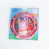 Set plato 25c + vaso sport c/bomb peppa pig(55989)