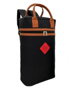 Matera mochila asas eco cuero crdura negra(62091)