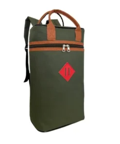 Matera mochila asas eco cuero cordura verde(62092)