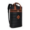 Matera mochila sire negro matelasse (62640)