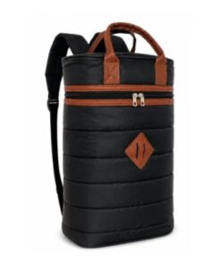 Matera mochila sire negro matelasse (62640)