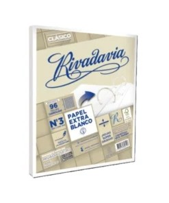 Repuesto rivadavia block x 96 hojas cuadriculadas