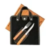 Set asado cuad.c/cub.dynamic carpincho negro(71064)