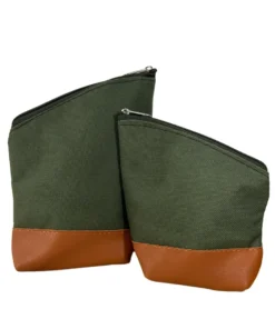 Set yerbera + azucarera c/eco-cuero cordura verde(71254)