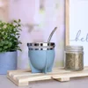 Mate plast .c/bomb.raices celeste cja regalo(71833)