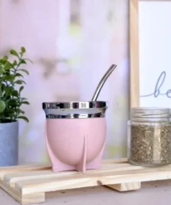 Mate plast .c/bomb.raices rosa cja regalo(71835)