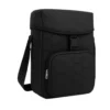 Matera morral c/bolsillo futbol negro(77651)