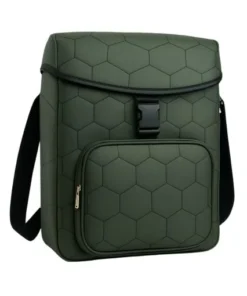 Matera morral c/bolsillo futbol verde(77652)