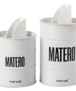 Set lata matero blanco(81087)