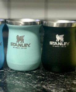 Mate de acero 160ml grabado Stanley