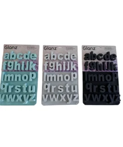 Molde silicona abecedario minuscula(84640)