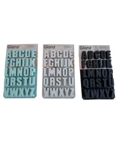 Molde silicona abecedario mayuscula(84641)