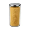 Frasco tapa metal plateada arcos(85093)