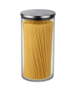 Frasco tapa metal plateada arcos(85093)