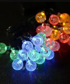 Luces bolitas brillantes color 3 mts (91589)