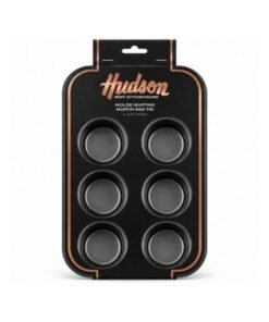 Molde muffin x 6 antiadh. grafito hudson (92697)