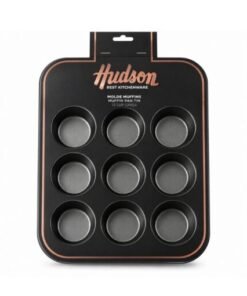 Molde muffin x12 antiadh. grafito hudson (92703)