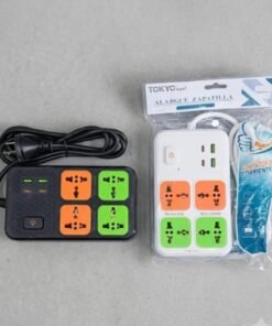 Zapatilla 4 tomas universal/usb/c