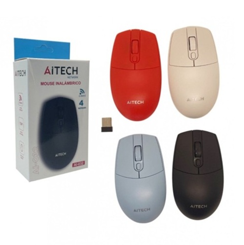 Mouse inalambrico aitech 4 botones 2