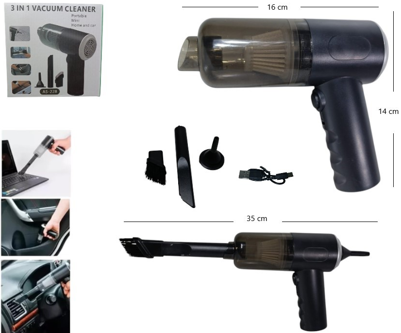 Melech-297 mini aspiradora portatil usb