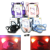 Auriculares vincha gatito con luz p47(39953)