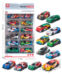 Auto de coleccion metal x 12 unidades