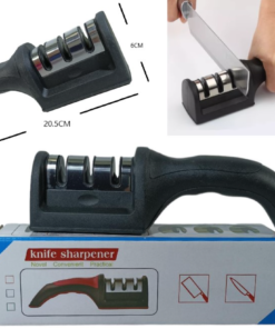 Afilador cuchillos 3 en 1
