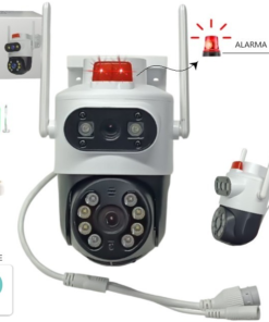 Camara doble con alarma icsee