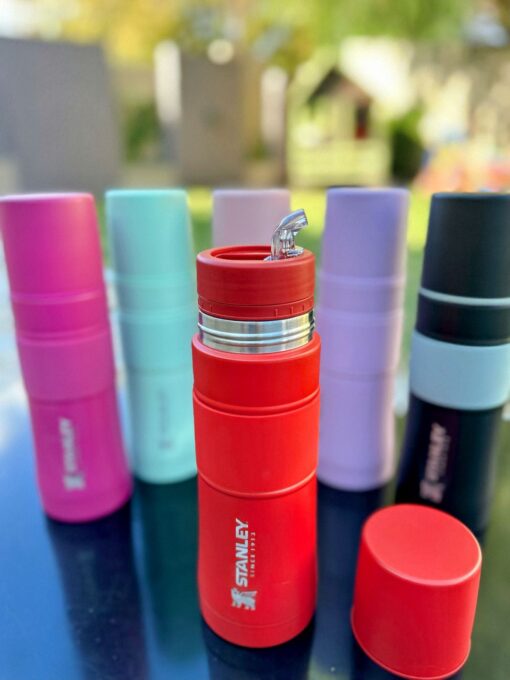 Automate acero mate-terere c/faja bicolor 700ml - Imagen 2
