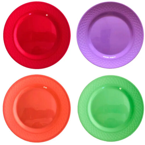 Plato playo plast.(50420)22cm bambu Yesi