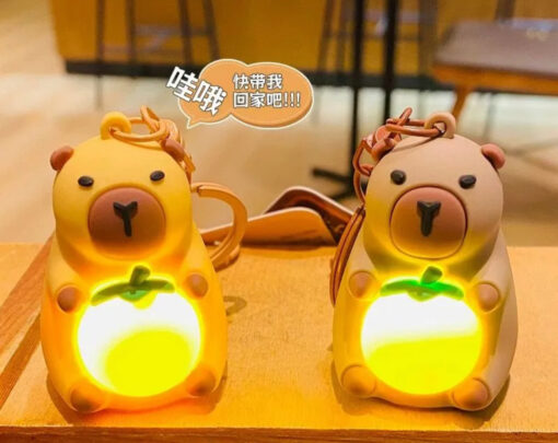Llavero Capybara con luz