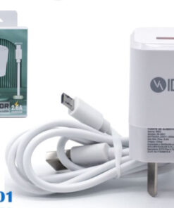 Cargador Ibek micro - V8 2.6a cabe desmontable IB-2601